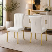 Gold, White