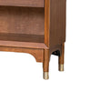 Urne Nightst& | 1 Drawer with Shelf | USB Port & LED | Walnut Brown