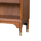 Urne Nightst& | 1 Drawer with Shelf | USB Port & LED | Walnut Brown