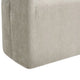 Esha Accent Barrel Chair w Casters | Foam Fill Taupe Brown Upholstery