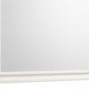 Hezi Dresser Mirror | Glam White | Multi Layer Molded Frame | 36x41