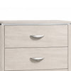 Fezi Tall Dresser Chest | 5 Drawers | Silver Finger Pulls | Dusty Gray