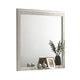 Hezi Dresser Mirror | Glam White | Multi Layer Molded Frame | 41x42