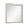 Hezi Dresser Mirror | Glam White | Multi Layer Molded Frame | 41x42