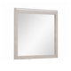 Hezi Dresser Mirror | Glam White | Multi Layer Molded Frame | 41x42