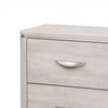 Fezi Nightst& | 2 Drawers | Silver Steel Finger Pulls | Dusty Gray