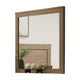Pize Dresser Mirror |  Walnut Brown | 39x39 L&scape Frame