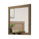 Pize Dresser Mirror |  Walnut Brown | 39x39 L&scape Frame