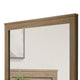 Pize Dresser Mirror |  Walnut Brown | 39x39 L&scape Frame
