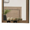 Pize Dresser Mirror |  Walnut Brown | 39x39 L&scape Frame