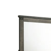 Bry Dresser Mirror | Crown Molded Top | 38x40 Rustic Gray Frame