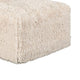 Appi Modular Armless Chair | Compressed Foam Fill S& Beige Faux Fur