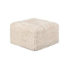 Appi Modular Square Ottoman | Compressed Foam | S& Beige Faux Fur 27"
