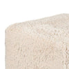Appi Modular Square Ottoman | Compressed Foam | S& Beige Faux Fur 27"