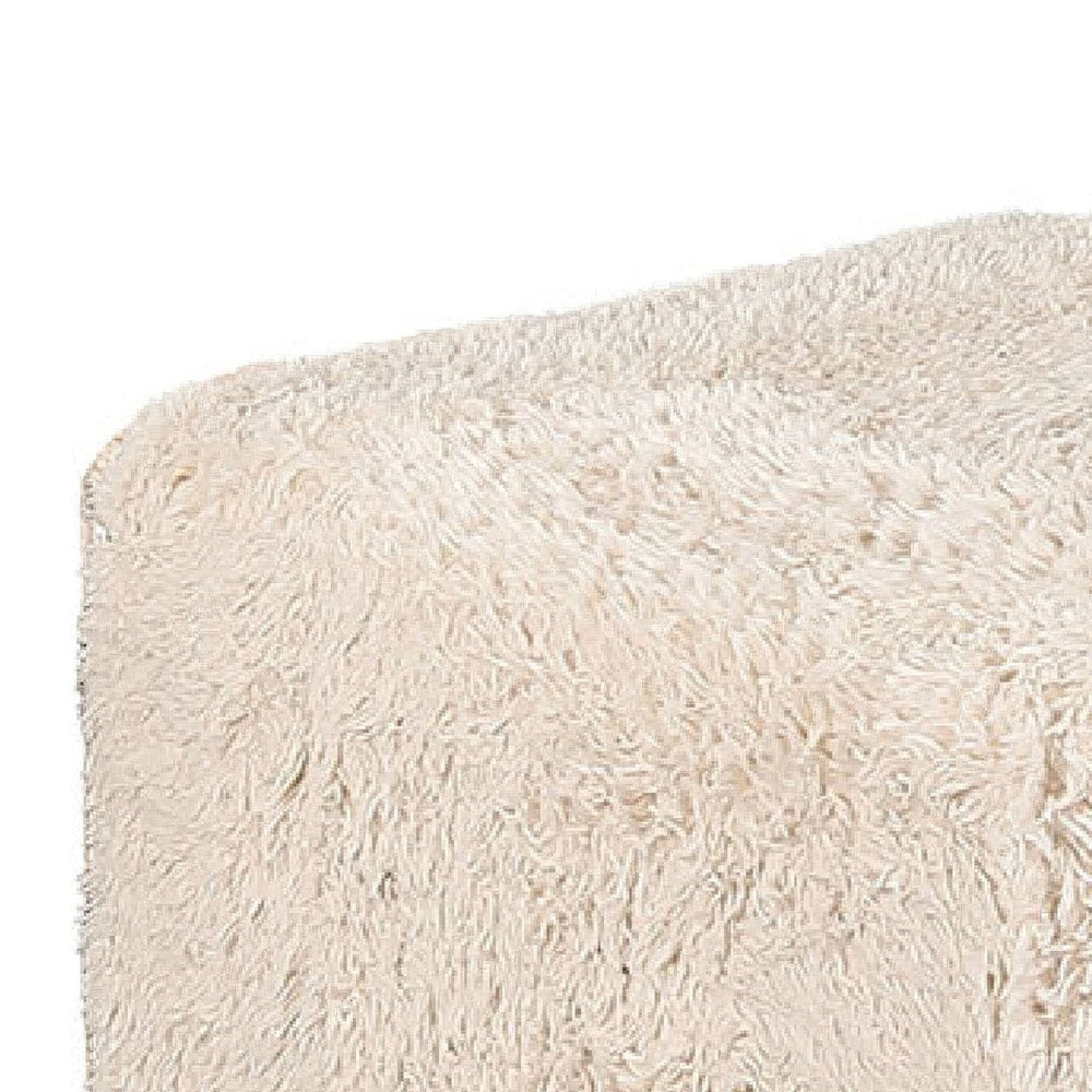 Appi Modular Square Ottoman | Compressed Foam | S& Beige Faux Fur 27"