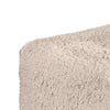 Appi Modular Square Ottoman | Compressed Foam | Taupe Brown Faux Fur 27"