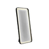 Madie Floor Mirror with LED Lights | Bluetooth Speaker | Black Metal 32x71