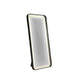 Madie Floor Mirror with LED Lights | Bluetooth Speaker | Black Metal 32x71