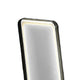 Madie Floor Mirror with LED Lights | Bluetooth Speaker | Black Metal 32x71