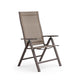 Amey Adjustable Outdoor Chair | Set of 2 | Gunmetal Aluminum | Fabric