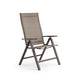 Amey Adjustable Outdoor Chair | Set of 2 | Gunmetal Aluminum | Fabric