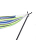 Joena Outdoor Hammock St& with Angled Frame | Black Steel 130"