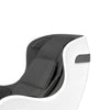 Marty 7 Modes Massage Chair with 3D Back Roller | Black Faux Leather