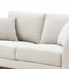 Wera Accent Loveseat with 2 Pillows | Light Gray Chenille | 65"
