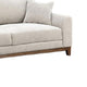 Wera Accent Sofa with 2 Pillows | Light Gray Chenille | 84"