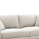 Wera Accent Sofa with 2 Pillows | Light Gray Chenille | 84"