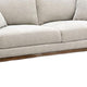 Wera Accent Sofa with 2 Pillows | Light Gray Chenille | 84"