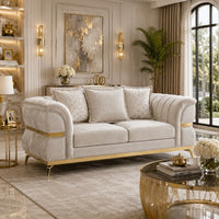 Beige, Gold