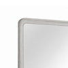 Osko Dresser Mirror | Rounded Edges | Light Gray Wood | 40x42 Rectangular