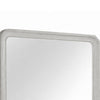 Osko Dresser Mirror | Rounded Edges | Light Gray Wood | 40x42 Rectangular
