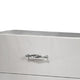 Soha Nightst& | 2 Drawers | Acrylic Chrome H&les | High Gloss White