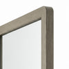 Reny Dresser Mirror | Rounded Edges | Rustic Gray | 40x40 Square