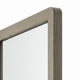 Reny Dresser Mirror | Rounded Edges | Rustic Gray | 40x40 Square