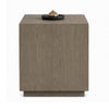 Dane Side End Table | 20" Cubic | Open Shelf | Natural Oak Gray Finish