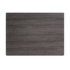 Sesa Dining Table | 48" Rectangular Top | Trestle Base | Gray & White