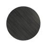 Kysa Dining Table | 47" Round Top | Cross U Pedestal Base | Dark Gray