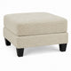 Mysi Storage Ottoman | Beige Wide Wale Corduroy Upholstery | 31"