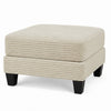 Mysi Storage Ottoman | Beige Wide Wale Corduroy Upholstery | 31"