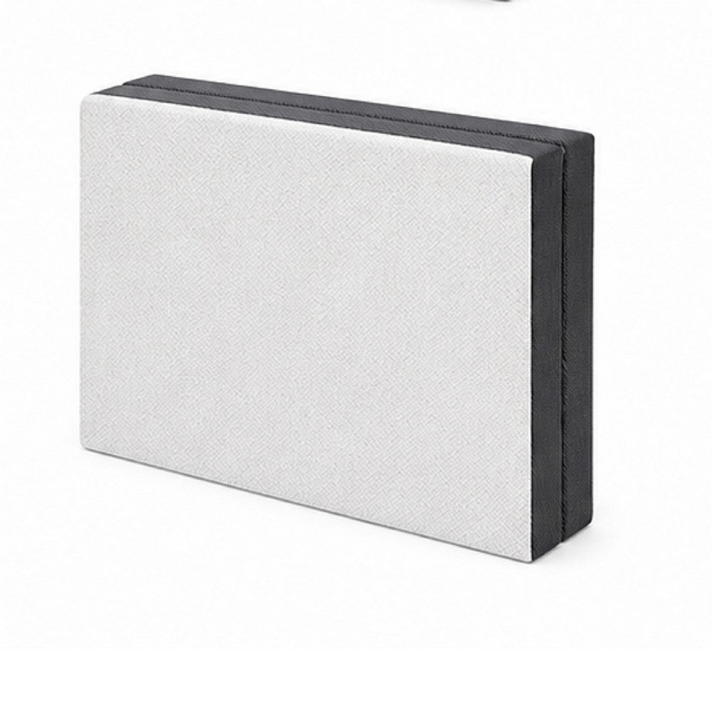 Lesa Queen Size Mattress Topper | Gel Infused Trifold Memory Foam | 3"