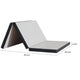Lesa Queen Size Mattress Topper | Gel Infused Trifold Memory Foam | 3"