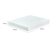 Lysa Queen Size Mattress | 10" Memory Foam | White Polyester Cover