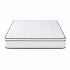 Mysa King Size Euro Top Mattress | Pocket Coil Springs | 12" White
