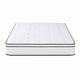 Mysa King Size Euro Top Mattress | Pocket Coil Springs | 12" White
