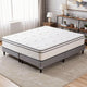 Mysa King Size Euro Top Mattress | Pocket Coil Springs | 12" White