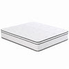 Mysa Queen Size Euro Top Mattress | Pocket Coil Springs | 12" White