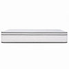 Mysa Queen Size Euro Top Mattress | Pocket Coil Springs | 12" White